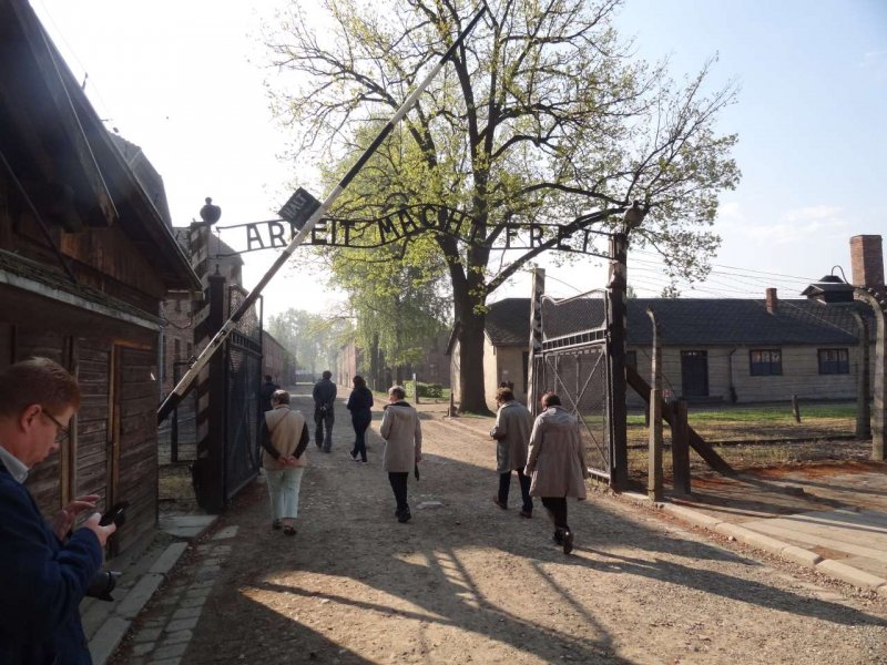 Auschwitz 1 keskitysleirin portti