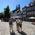 Matkalaisia Goslarissa